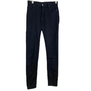 Topshop Women’s Black Skinny Moto Leigh Jeans Size 24